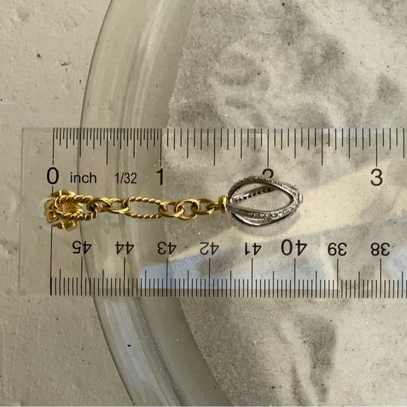 DAVID YURMAN Rare 18K Diamond Lantana Figaro Chain Earrings 💎💎💎 - Picture 9 of 13